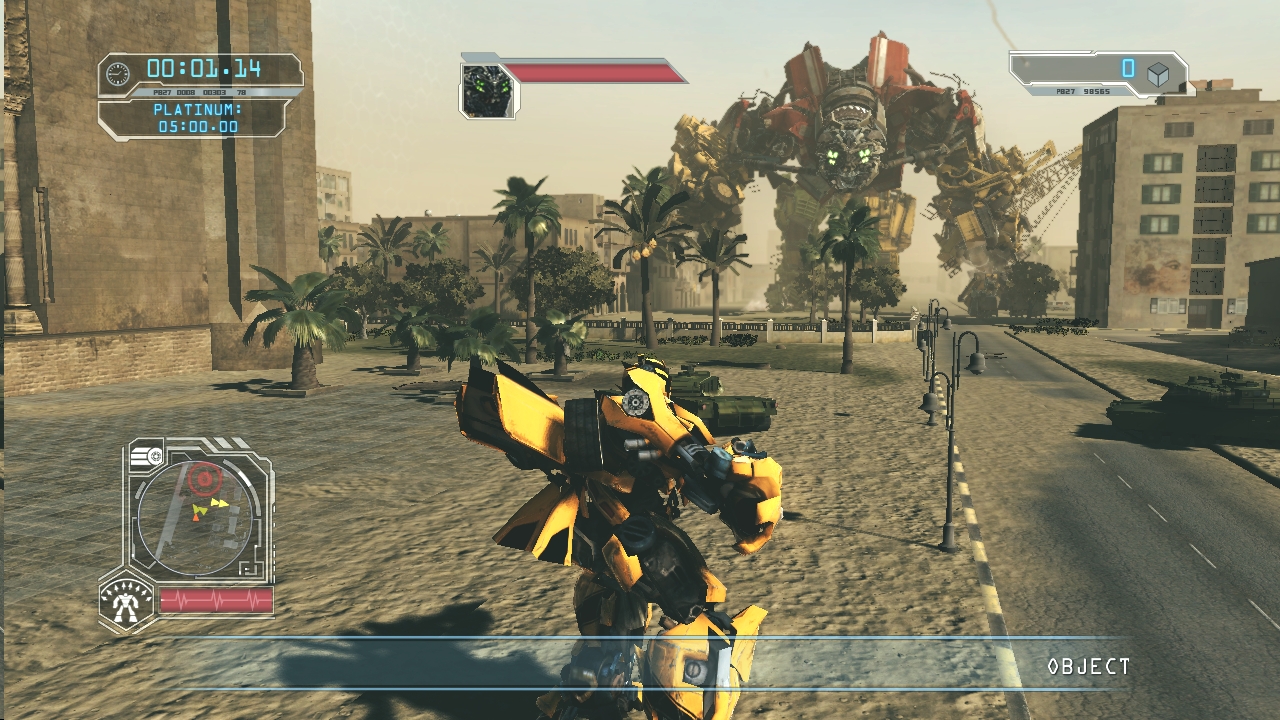 transformers revenge of the fallen game